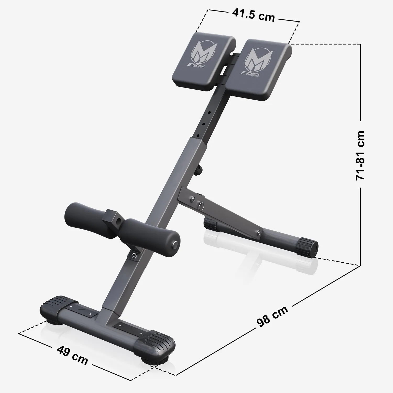 Gyronetics E-Series banc lombaire pliable 5 hauteurs