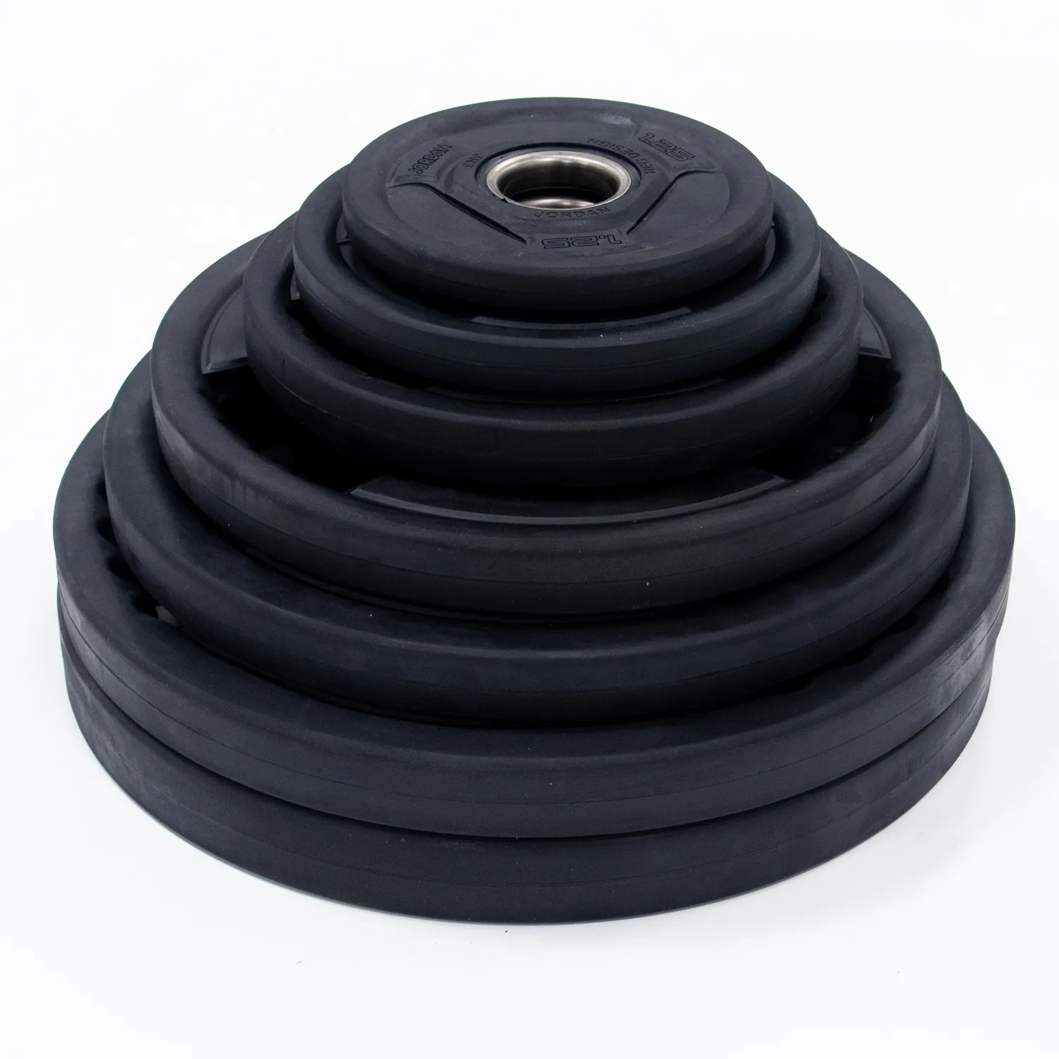 Jordan Premium disque olympique caoutchouc 10 kg poignées