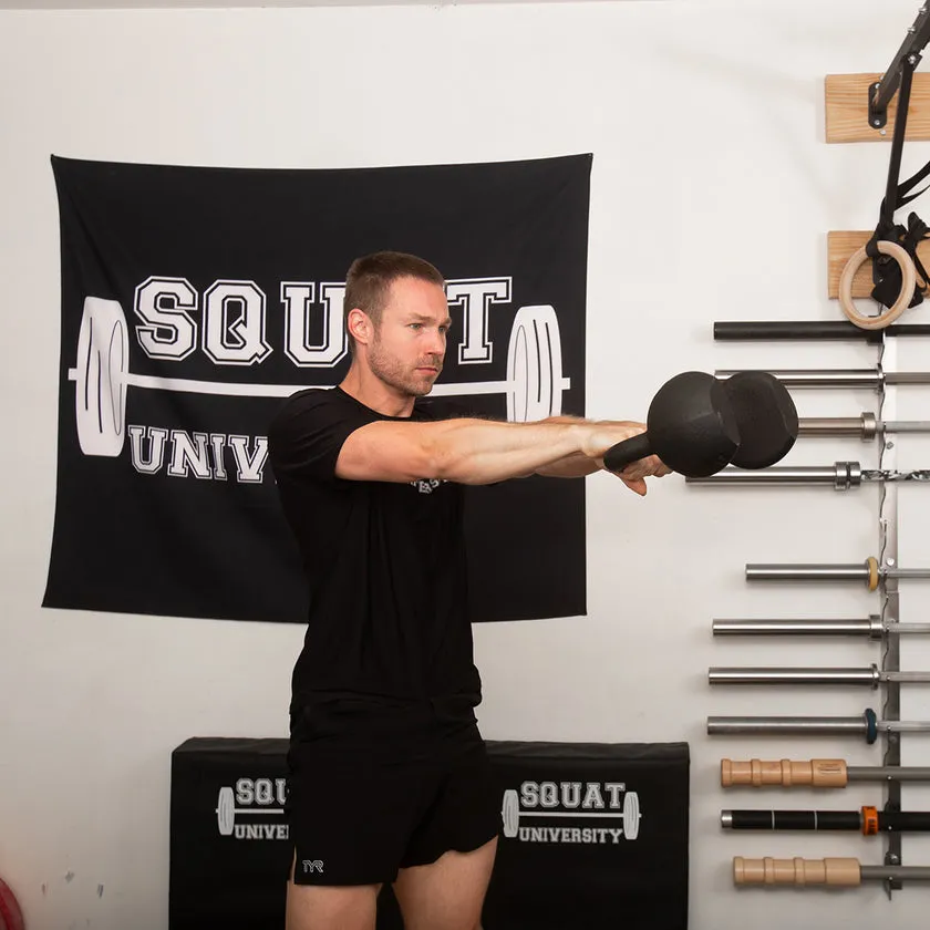 AbMat U-Bell kettlebell fonte noir 5 tailles