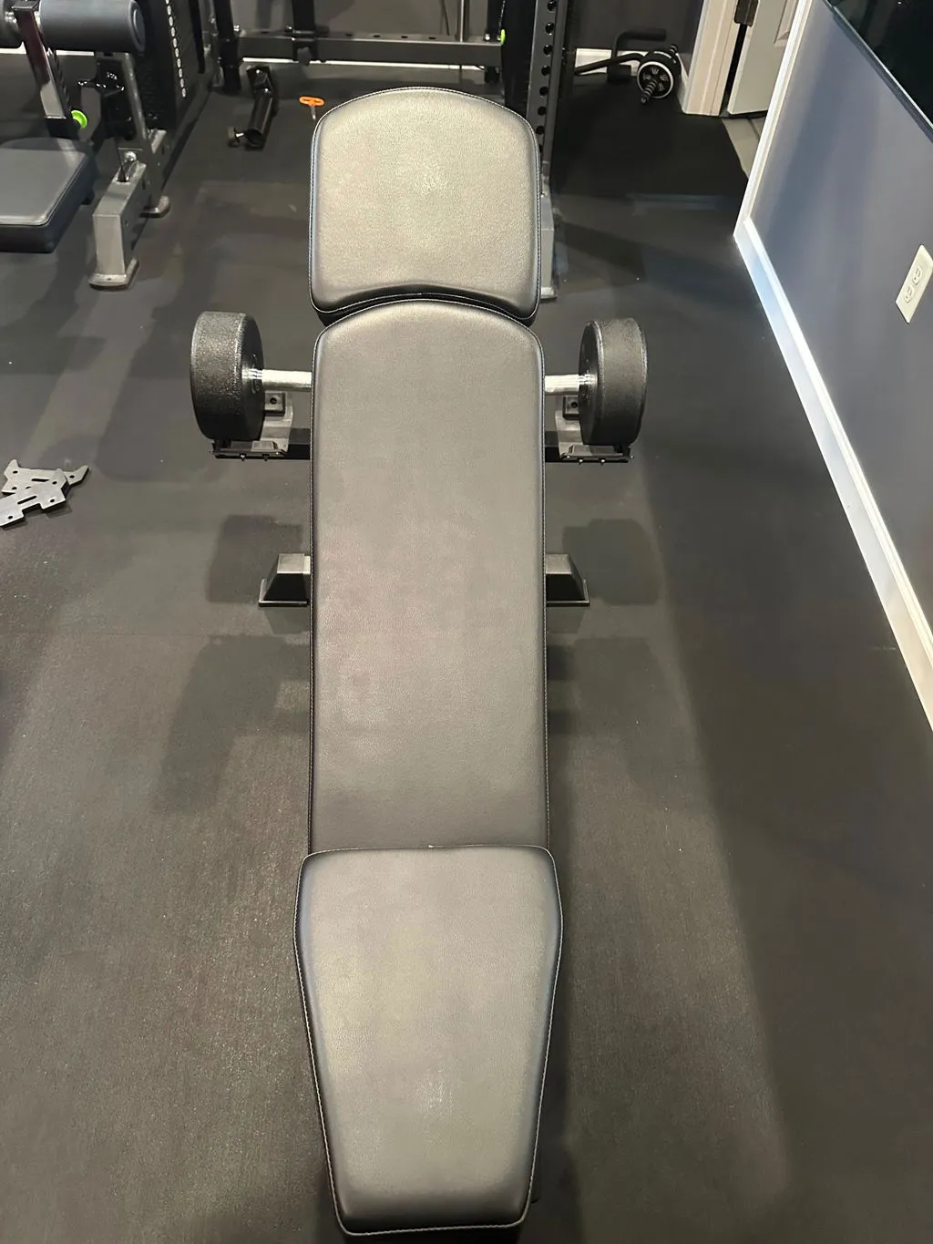 Prime Fitness Shorty banc réglable décliné plat incliné