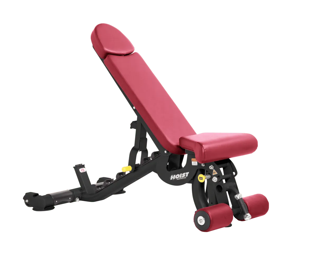 Hoist Fitness CF-3165 banc musculation inclinable noir 1000 lbs
