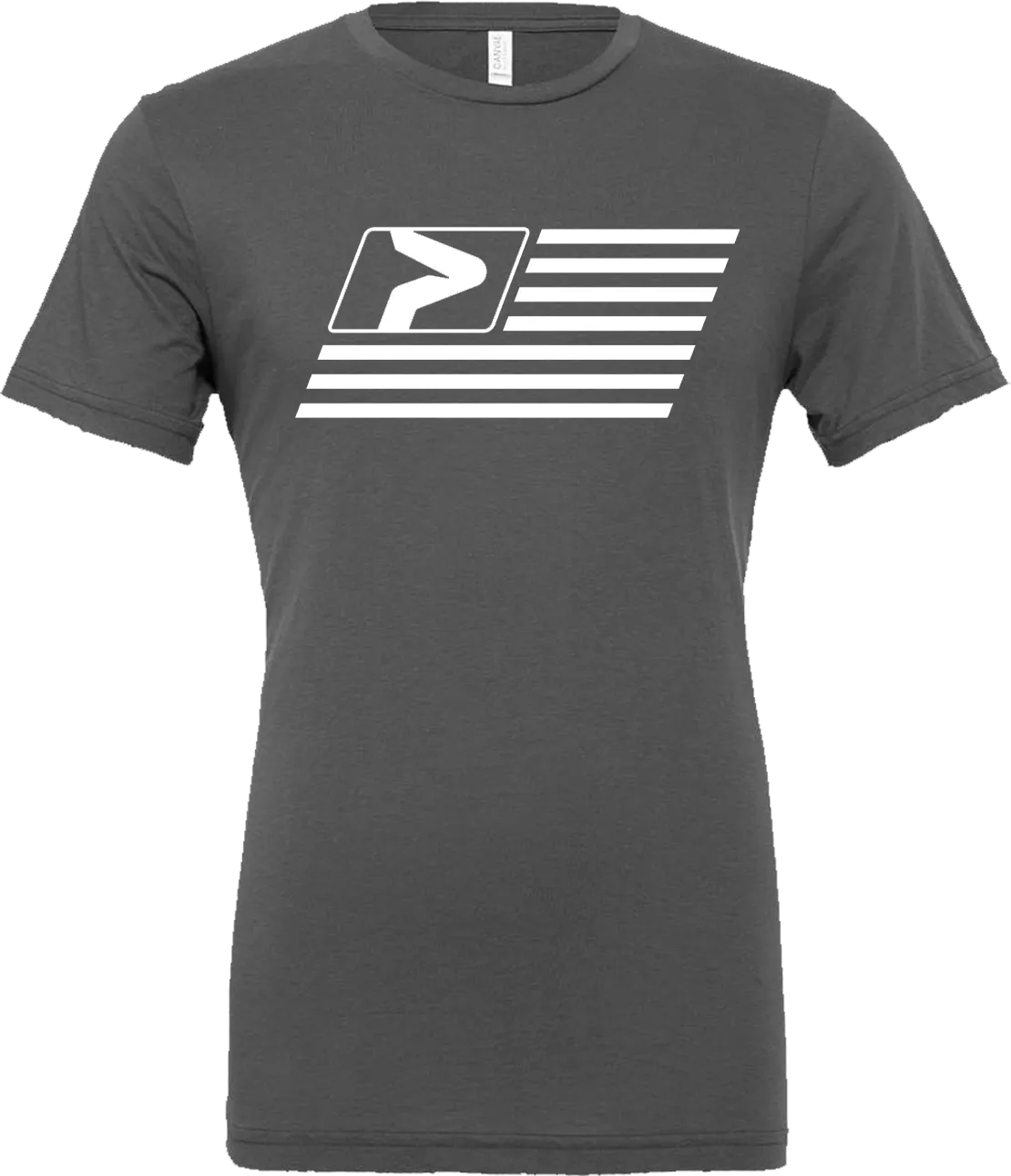 Prime Flag T-Shirt t-shirt coton noir coupe unisexe