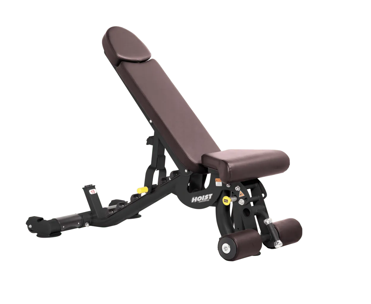 Hoist Fitness CF-3165 banc musculation inclinable noir 1000 lbs