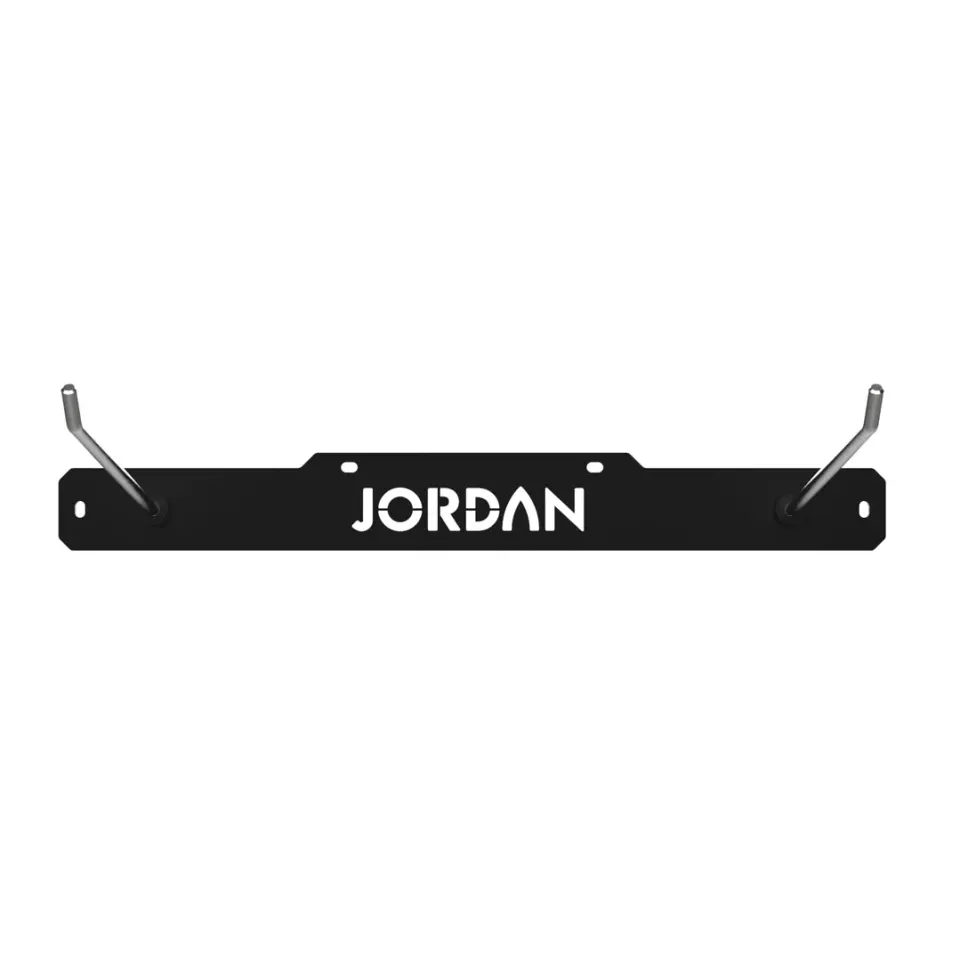 Jordan Fitness Sports Mats Hanger support tapis mural noir