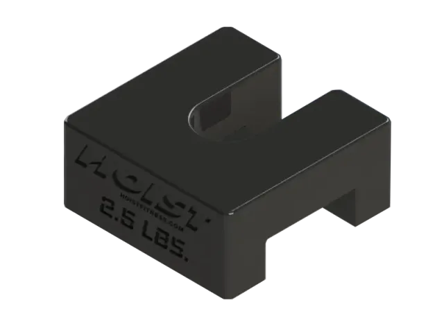Hoist Fitness Silent Steel 2.5lb Add-On Weight poids 1,1 kg