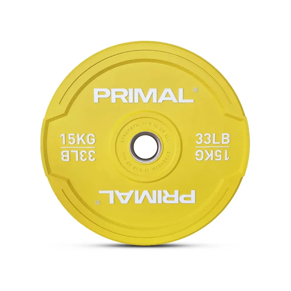 Primal Strength Bumper disque couleur 15 kg caoutchouc