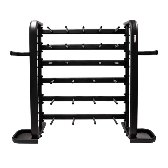 Jordan Fitness Studio Barbell Racks râtelier 30 sets noir acier
