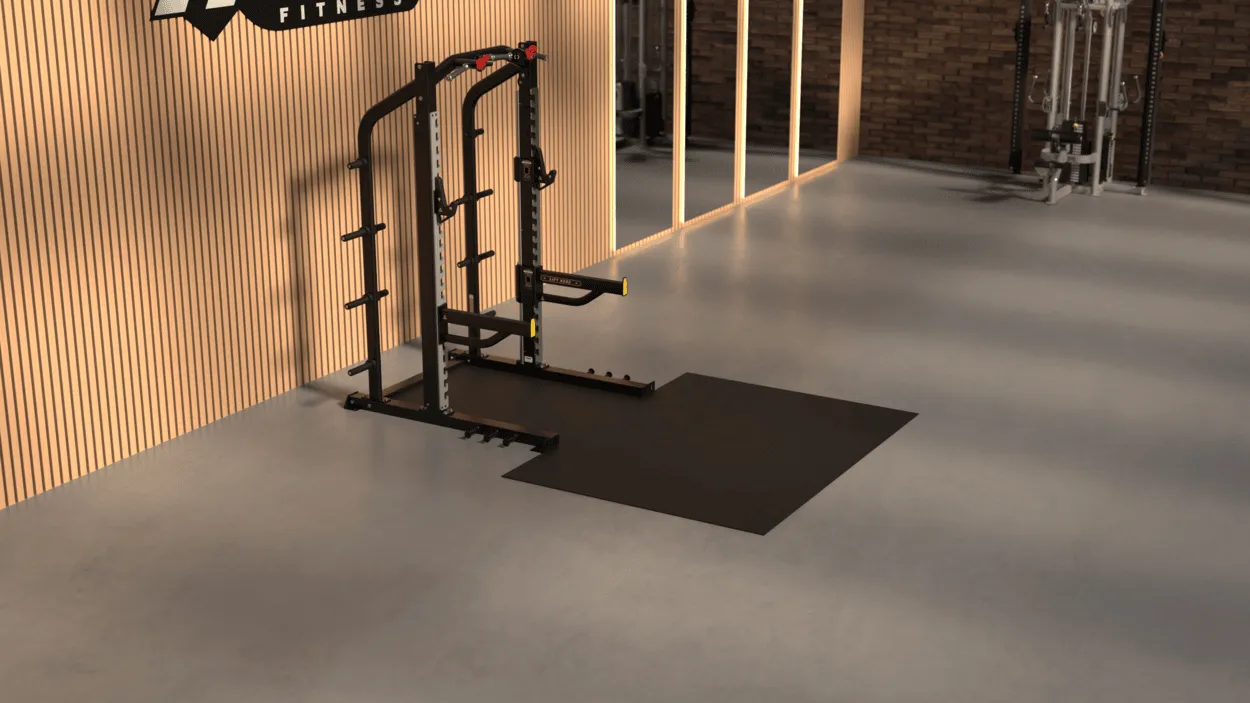 Hoist Fitness plateforme caoutchouc insonorisante 6 pieds