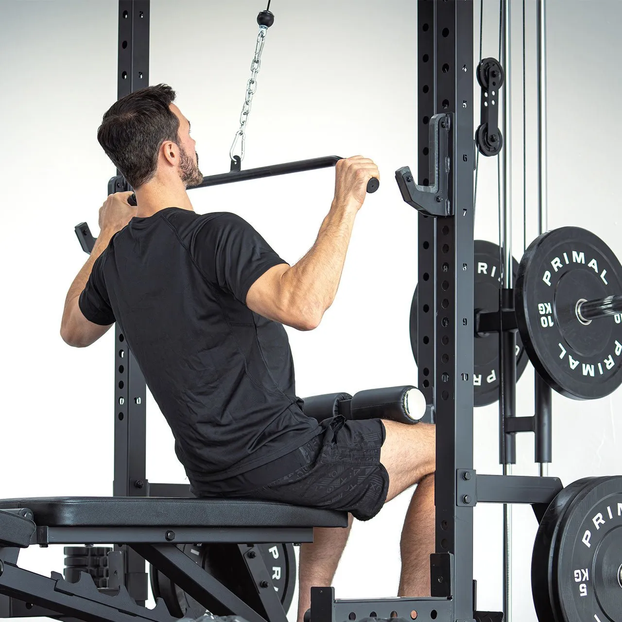 Primal Strength Ultimate Half Rack musculation tirage rowing