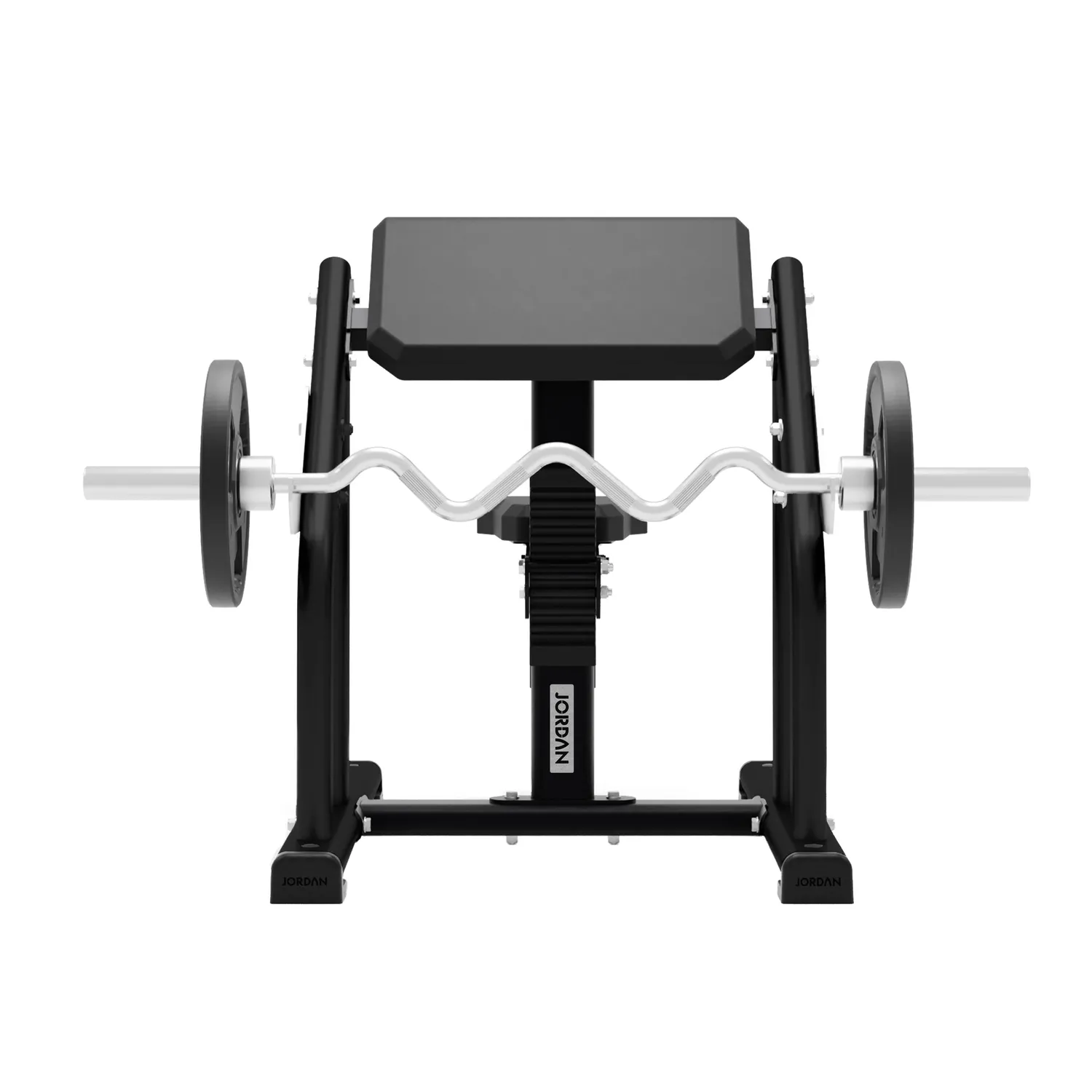 Jordan Fitness Seated Preacher Curl banc à biceps gris
