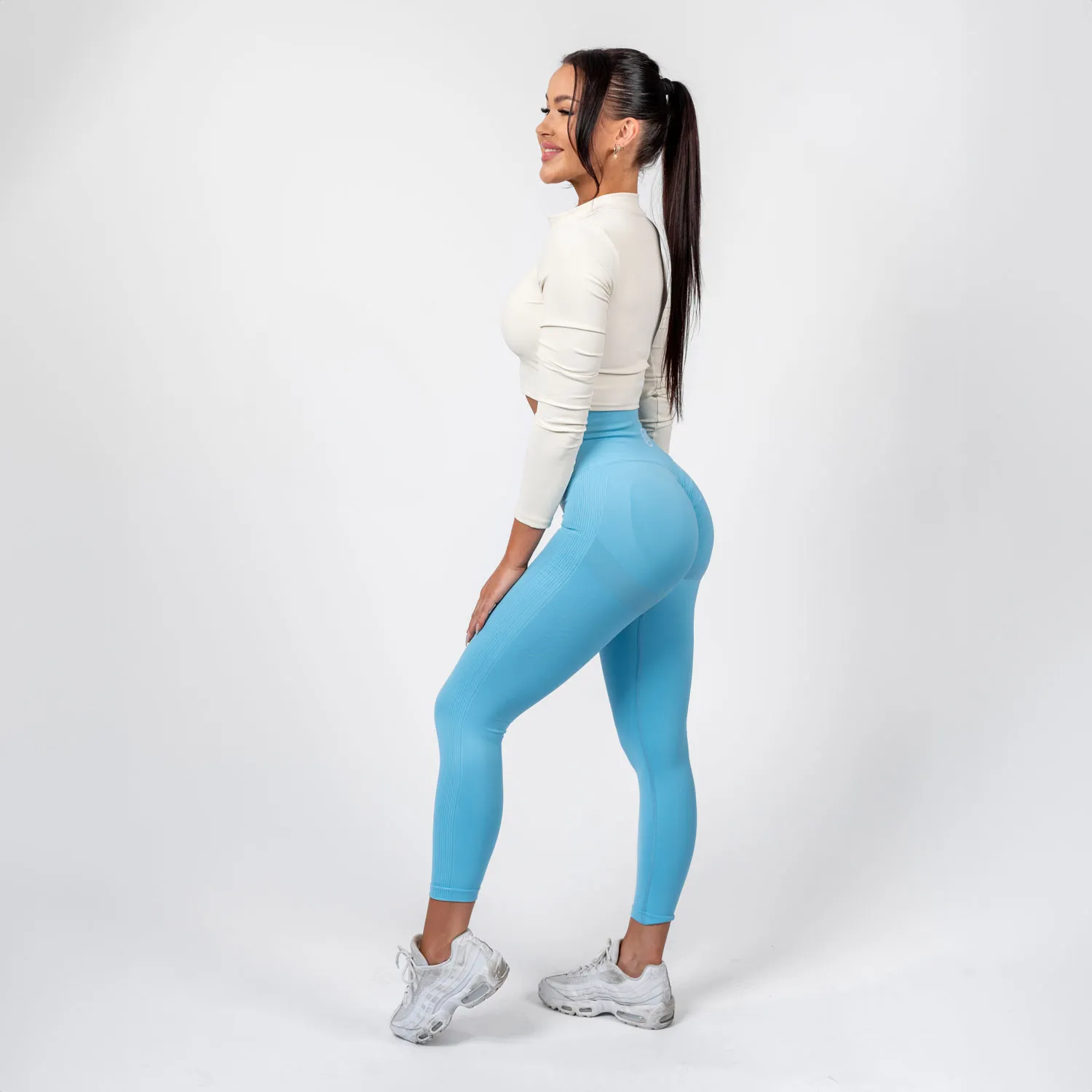 Booty Builder Blue Diamond legging sport bleu