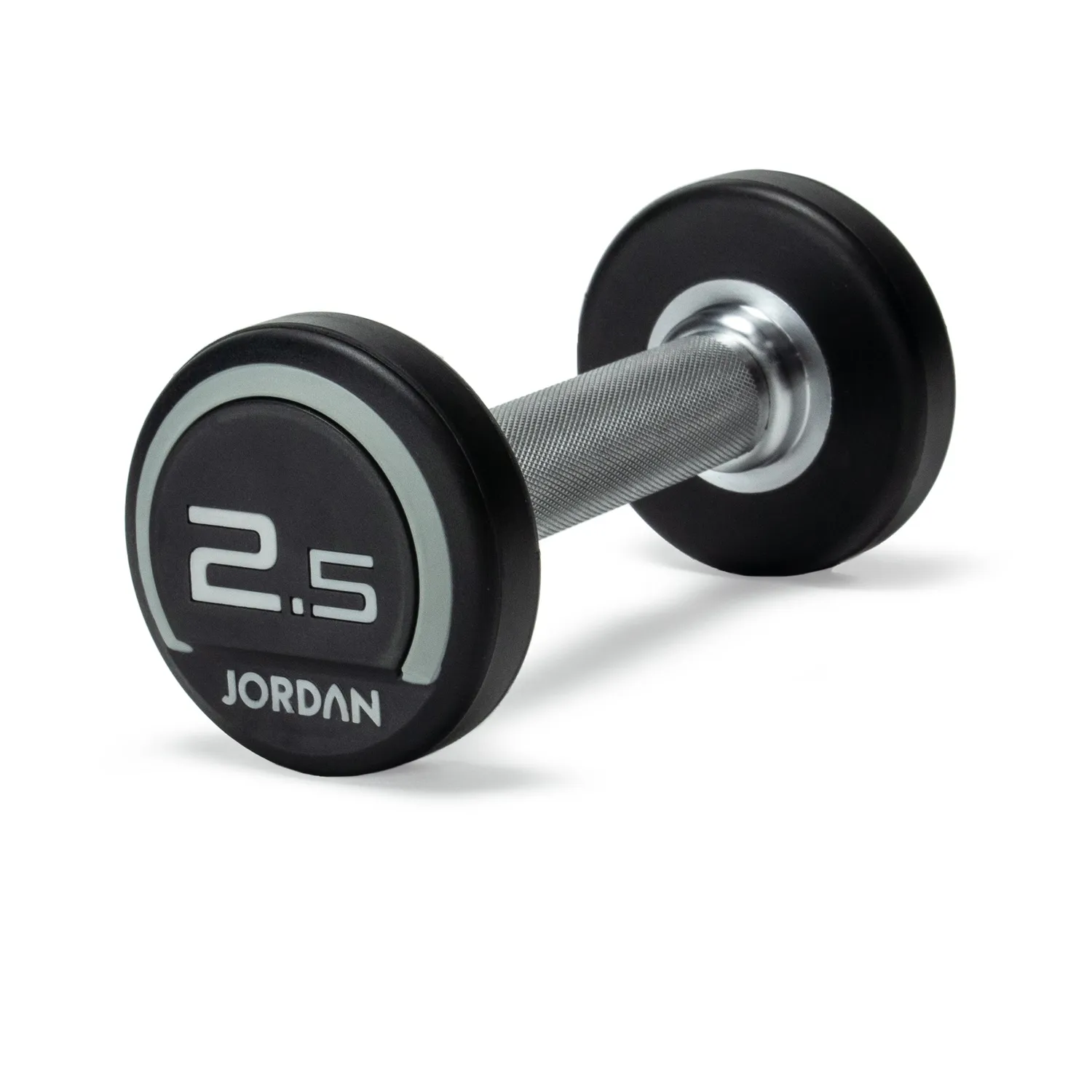 Jordan Fitness Urethane haltères gris paire 20 kg pro