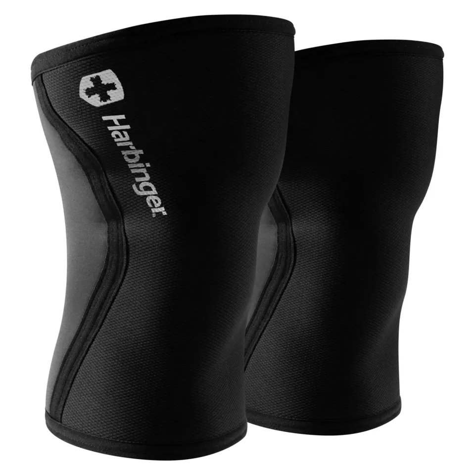 Harbinger Pro genouillères musculation 5mm noir L