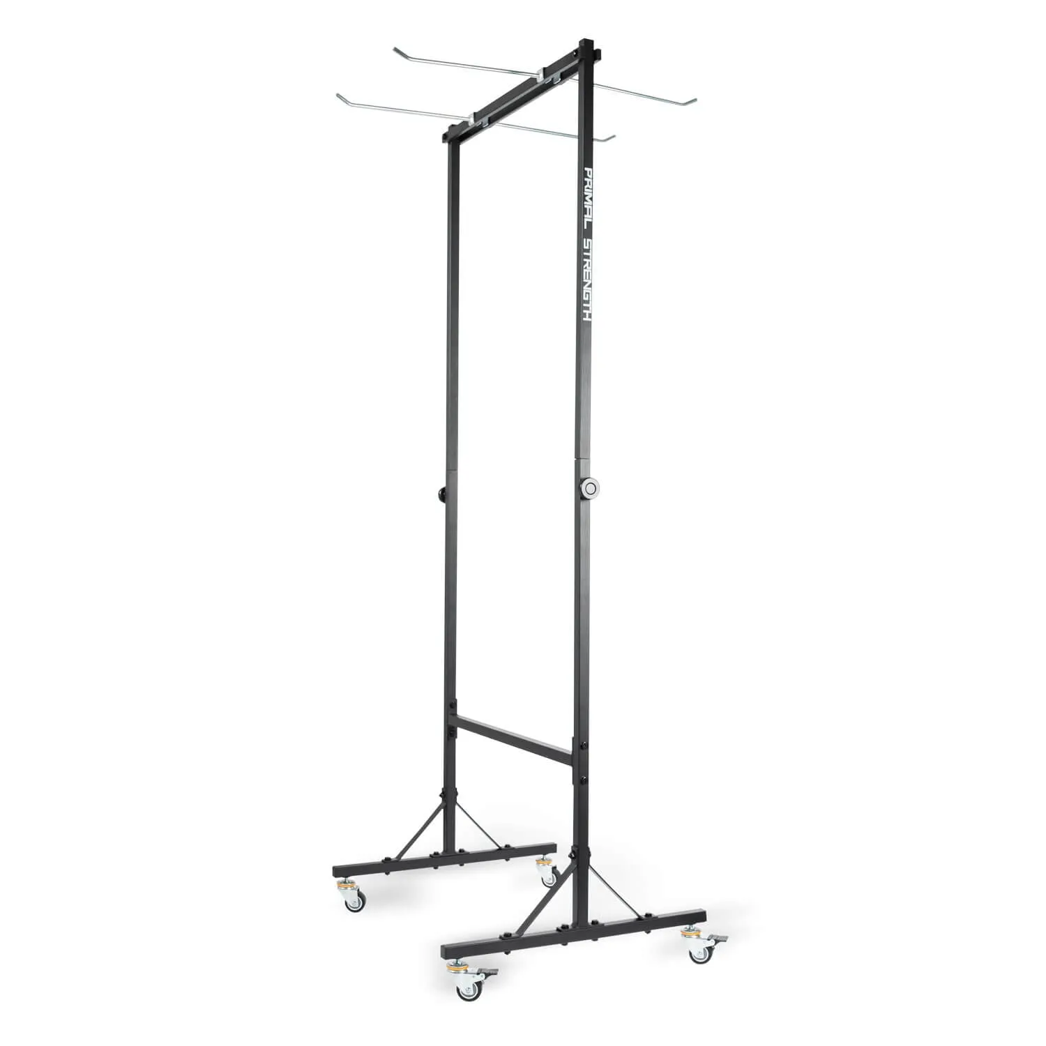 Primal support tapis Mat Rack acier roulettes 15kg