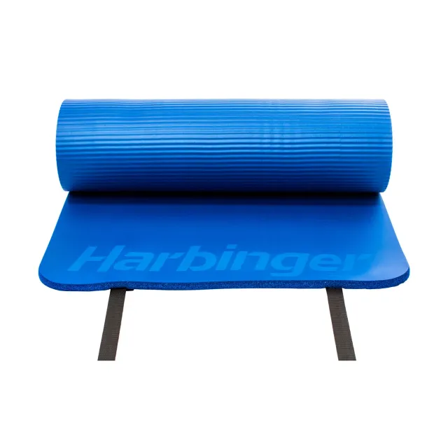 Harbinger Durafoam tapis fitness bleu 58 x 183 cm antibactérien
