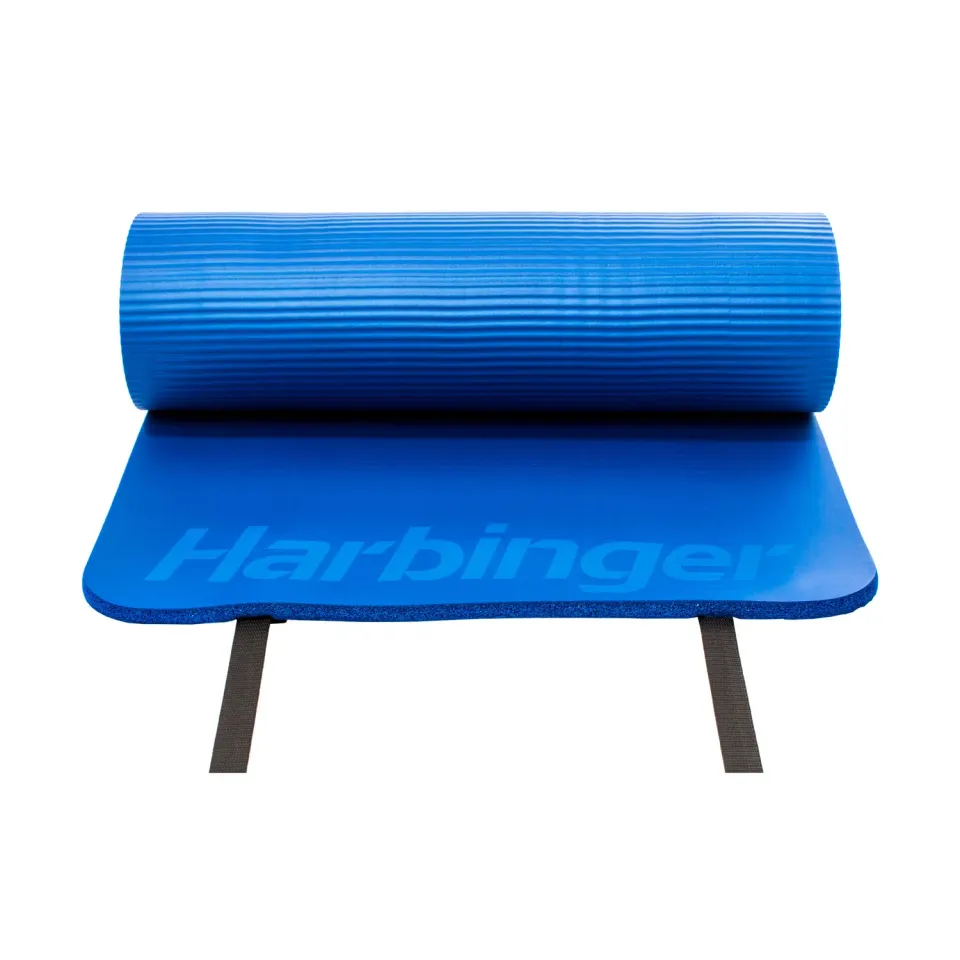 Harbinger Durafoam tapis fitness bleu 58 x 183 cm antibactérien