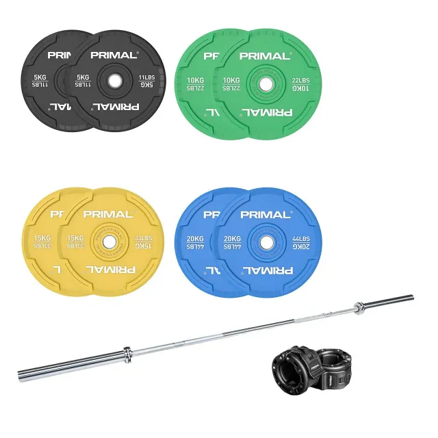 Primal Performance Series Coloured Bumper set 100 kg couleur