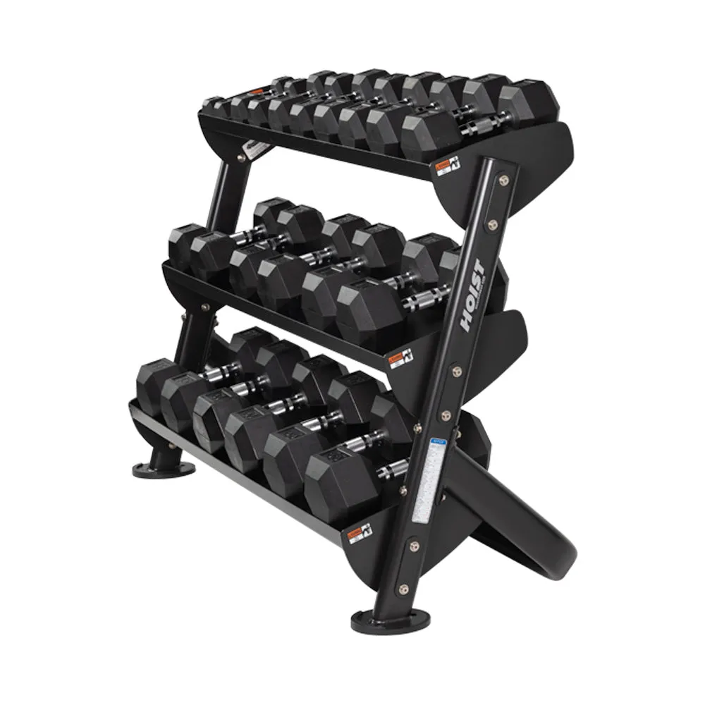 Hoist Fitness HF-5461-OPT-48 rack haltères 3 niveaux 55 lbs
