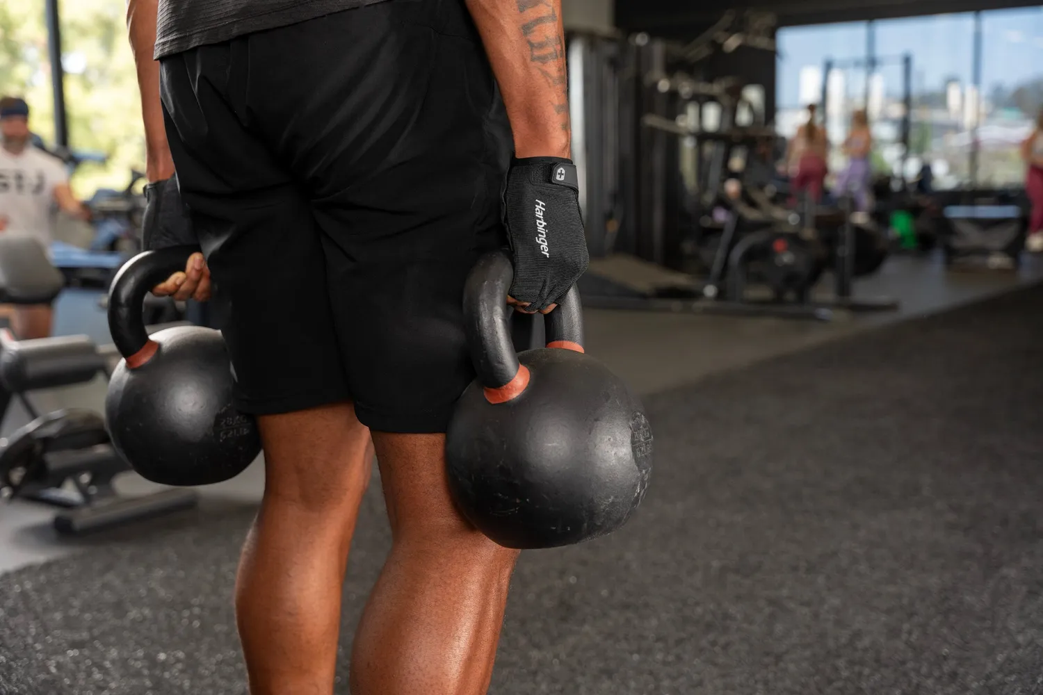 Harbinger Power 3.0 Gants de Musculation Homme Cuir Noir