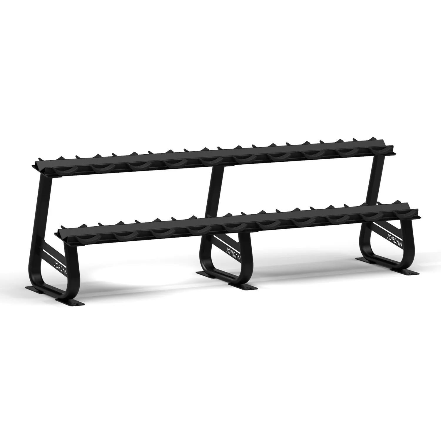 Jordan Fitness S-Series rack haltères 5 paires noir 2 niveaux