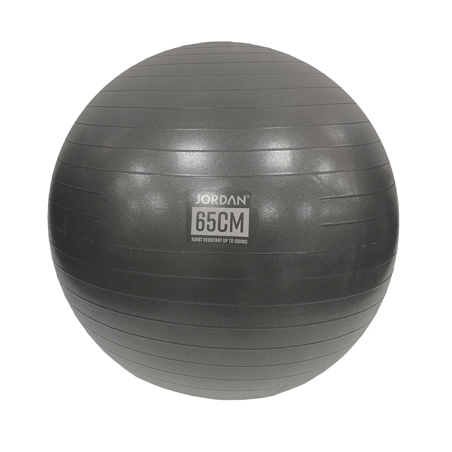 Jordan Gym Balls ballon gym 55 cm argenté + pompe