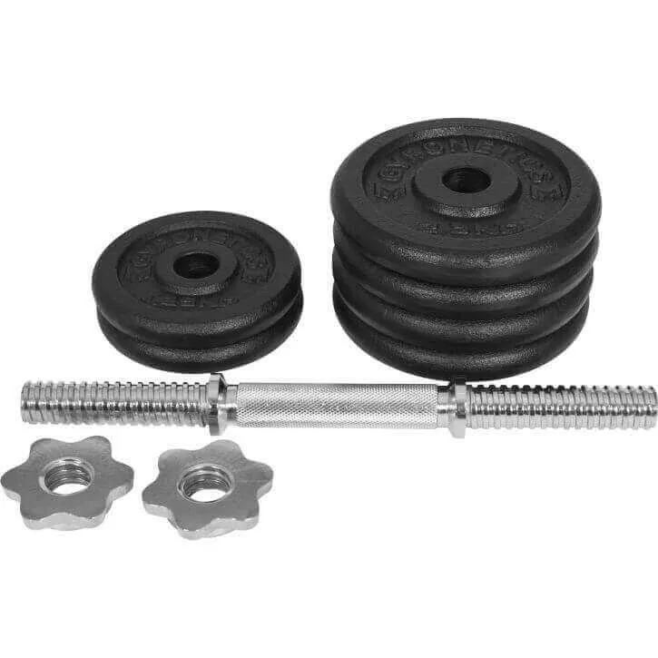 Gyronetics E-Series kit haltère court fonte 15 kg 25 mm