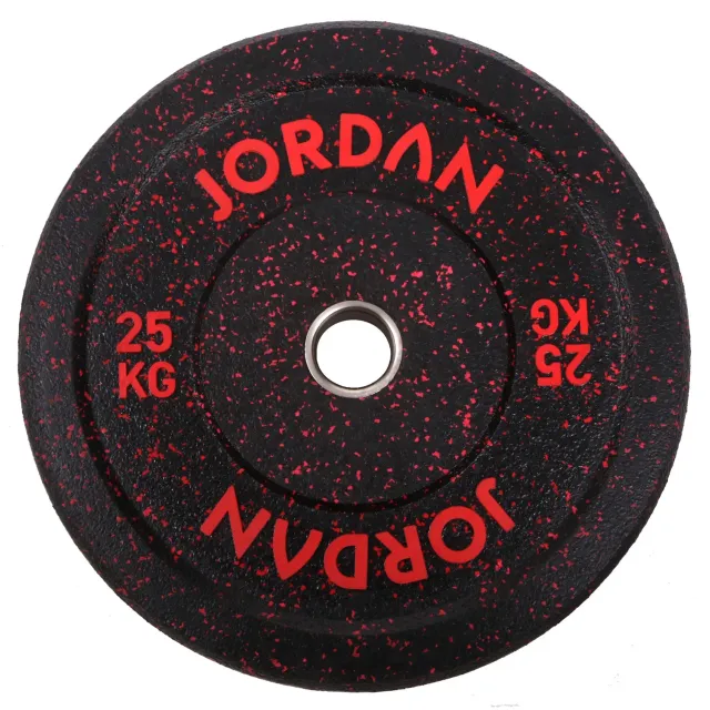 Jordan Fitness HG Black disque bumper 25 kg fleck unité