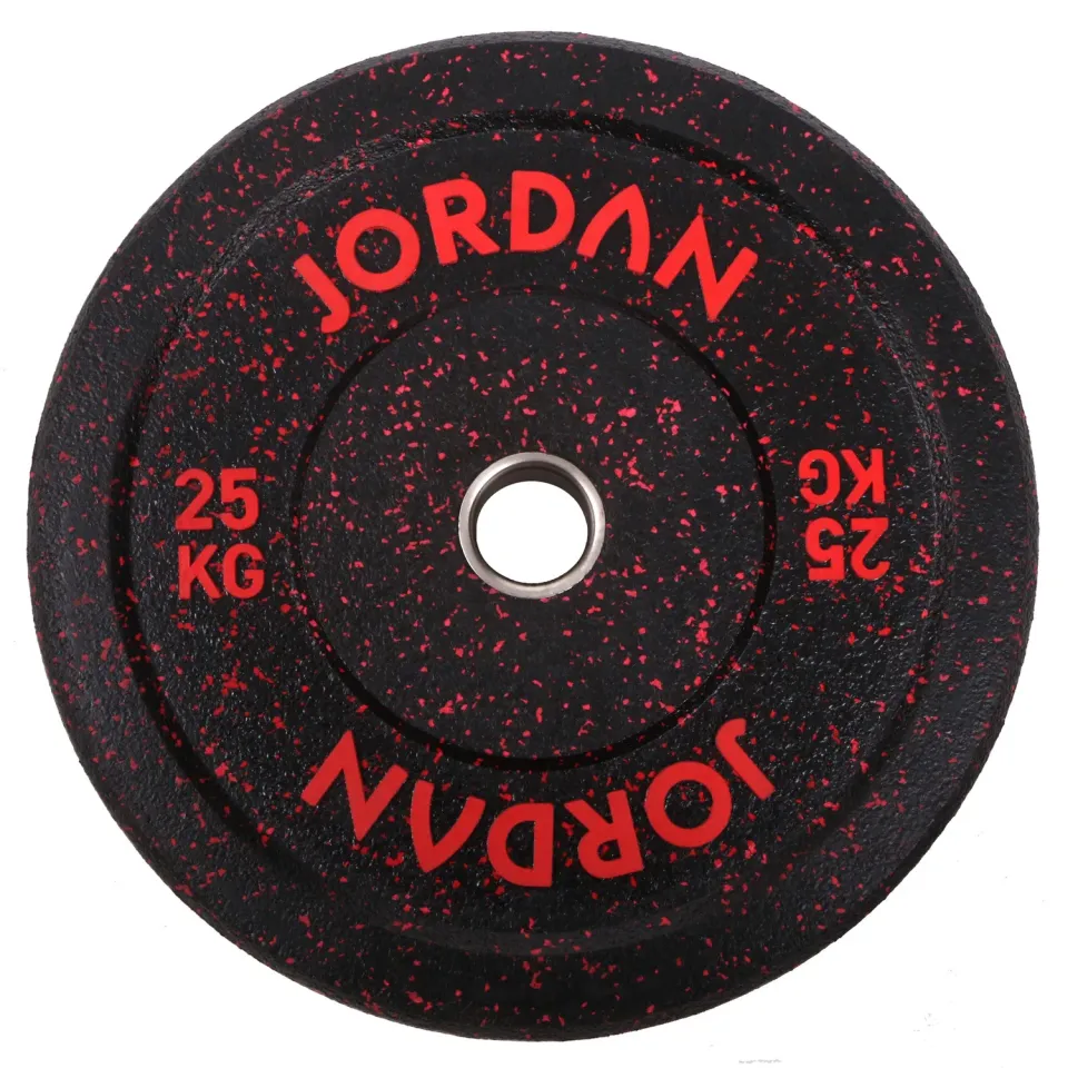 Jordan Fitness HG Black disque bumper 25 kg fleck unité
