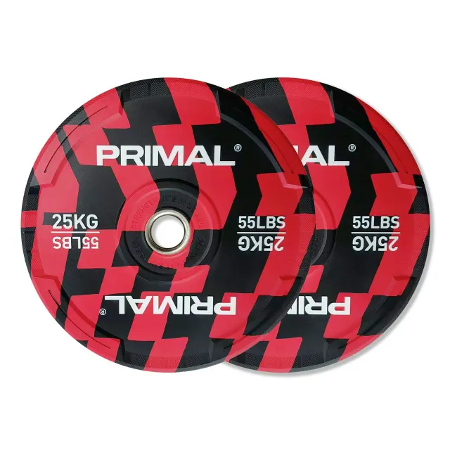Primal Performance Progress Bumper disque bumper paire caoutchouc