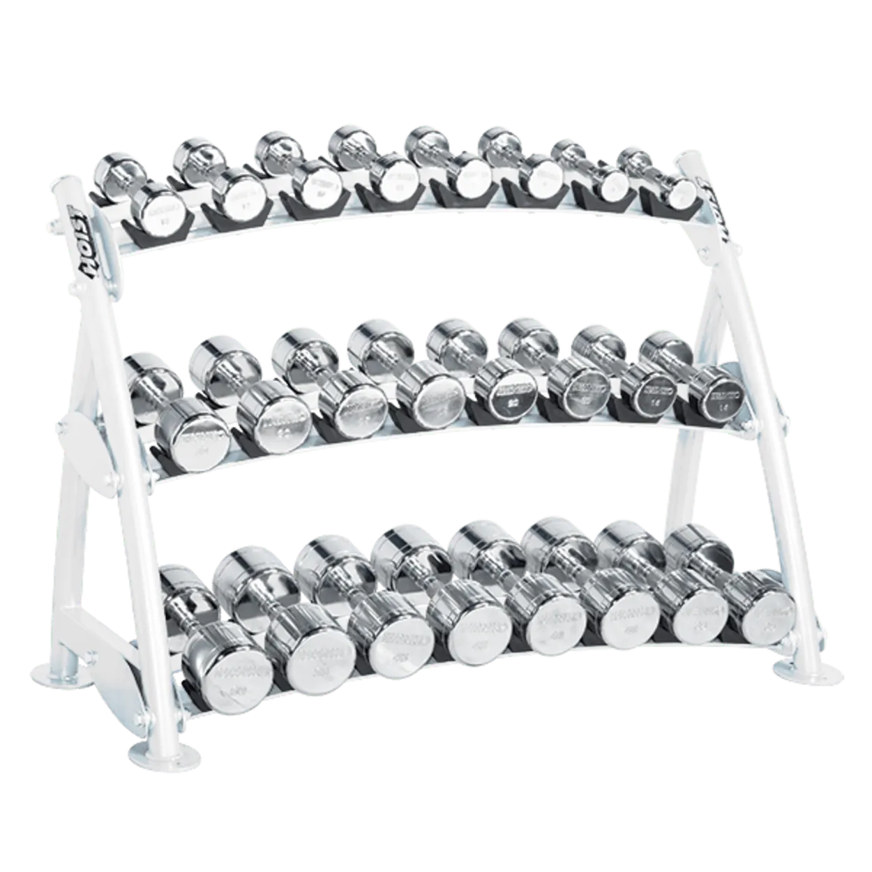 Hoist Fitness CF-3462-3 rack haltères 3 niveaux 544 kg