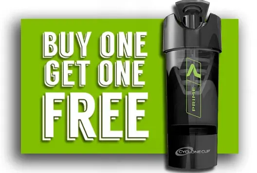 Prime Cyclone Cup shaker protéine 473 ml lot de 2