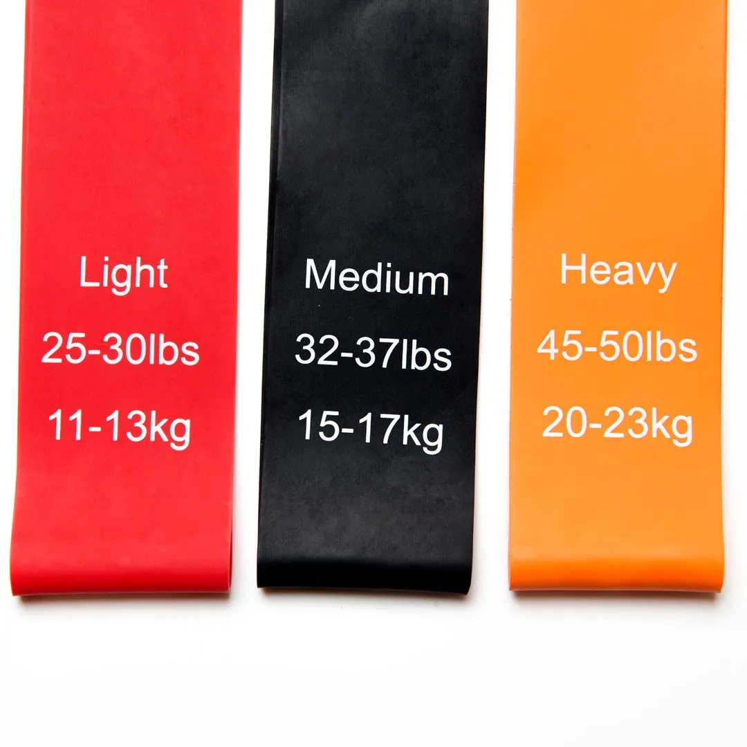 Booty Builder Mini Bands bandes élastiques lot de 3 fitness
