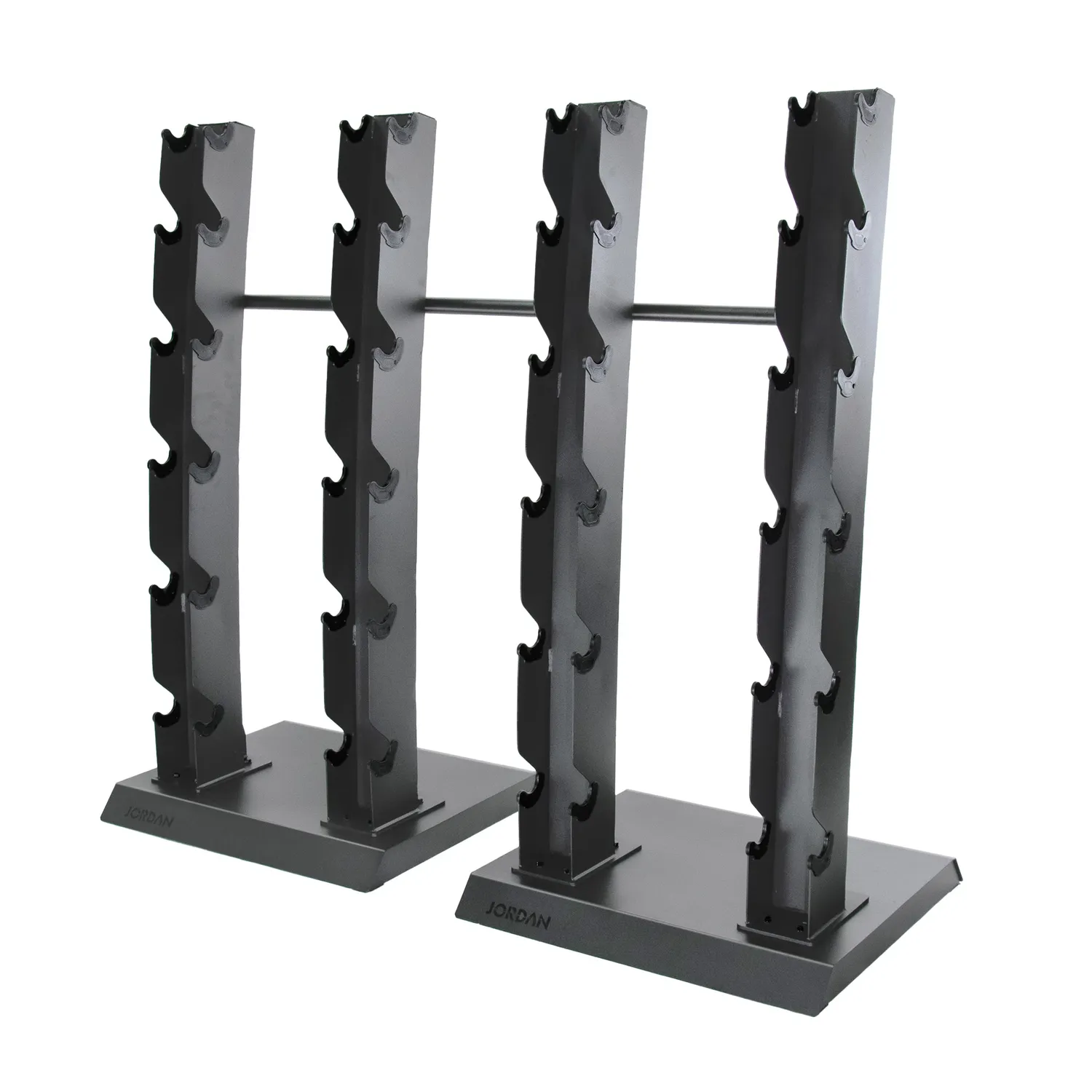 Jordan S-Series Vertical Rack Haltères 2,5-30 kg Noir Double