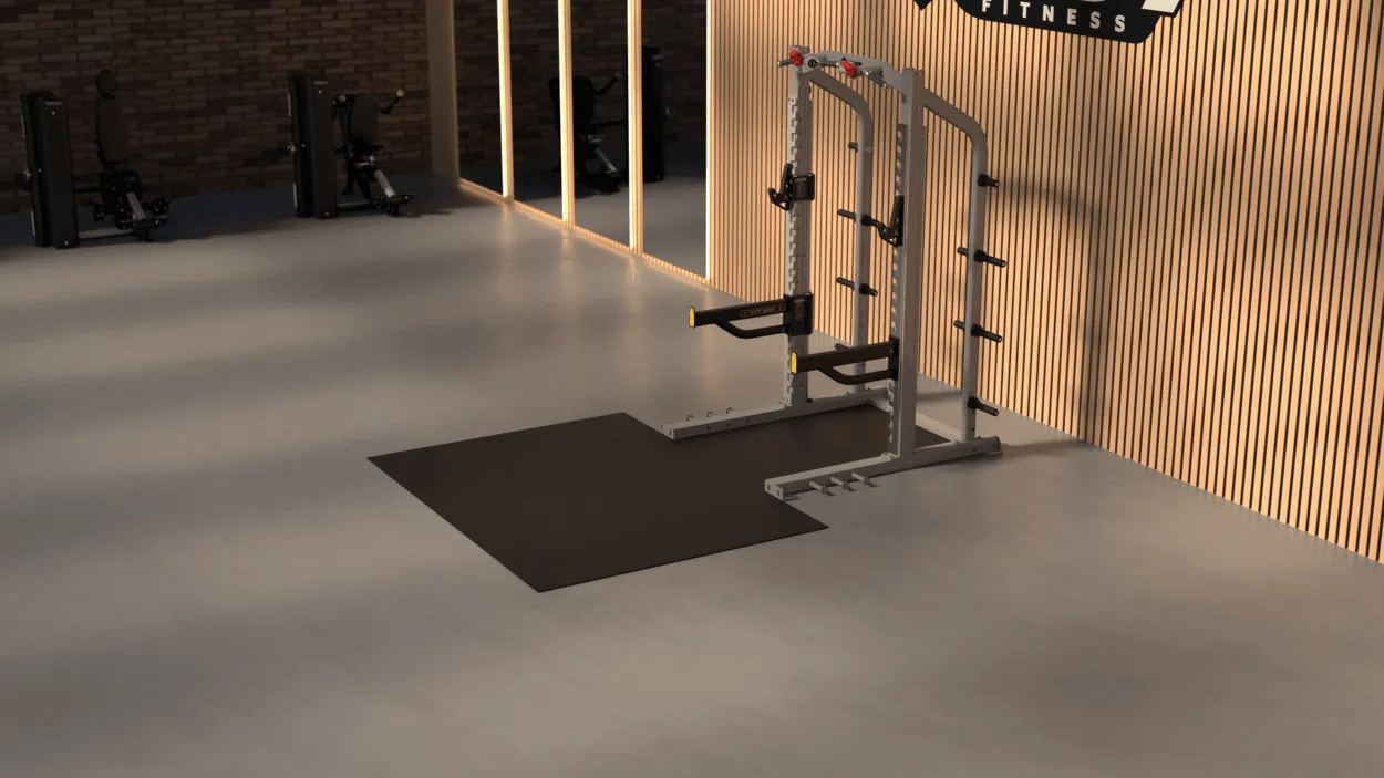 Hoist Fitness plateforme caoutchouc insonorisante 6 pieds