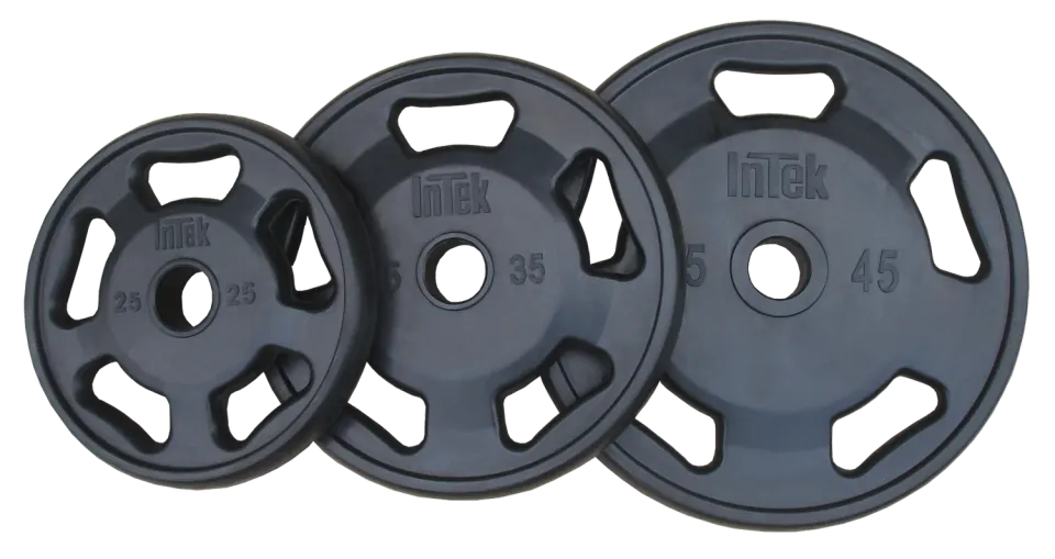 Intek Champion Rubber lot 12 disques olympiques