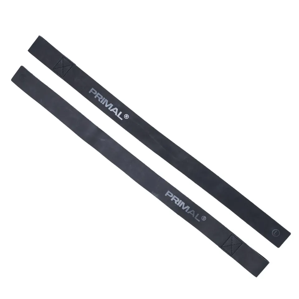 Primal Strength sangles tirage cuir noir 60 cm