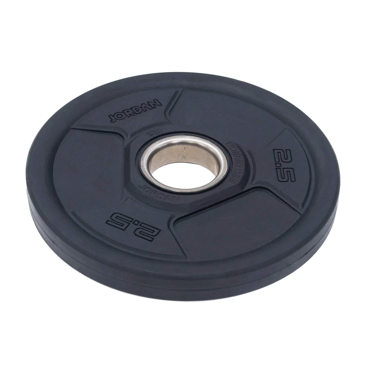 Jordan Premium disque olympique caoutchouc 10 kg poignées