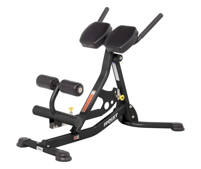 Hoist Fitness HF-5664 banc lombaire roman noir réglable
