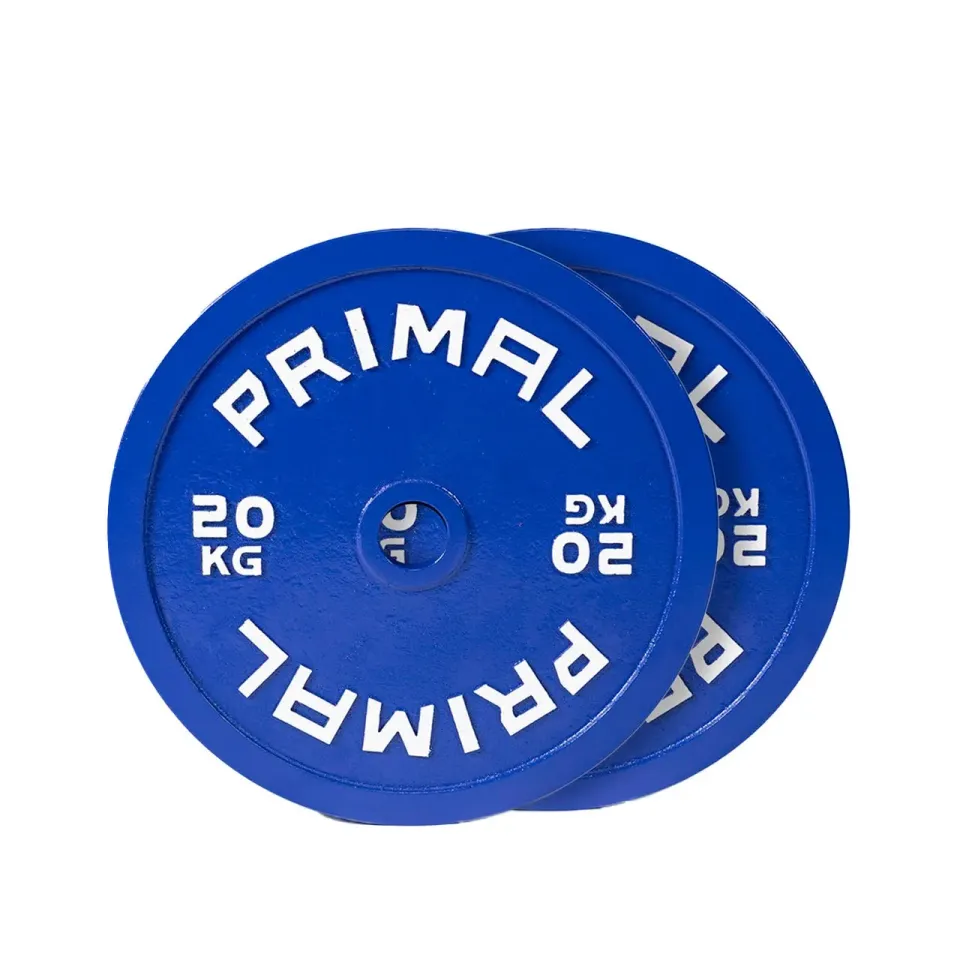 Primal V2.0 Steel disque calibré acier paire 20 kg