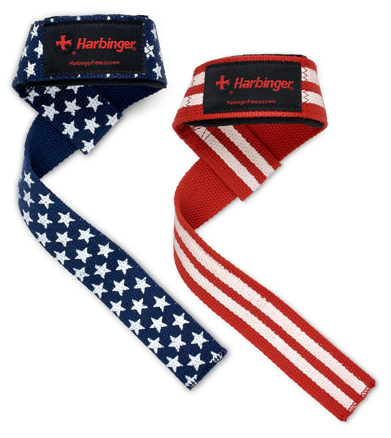 Harbinger Padded Cotton sangles musculation noir 54,6 cm