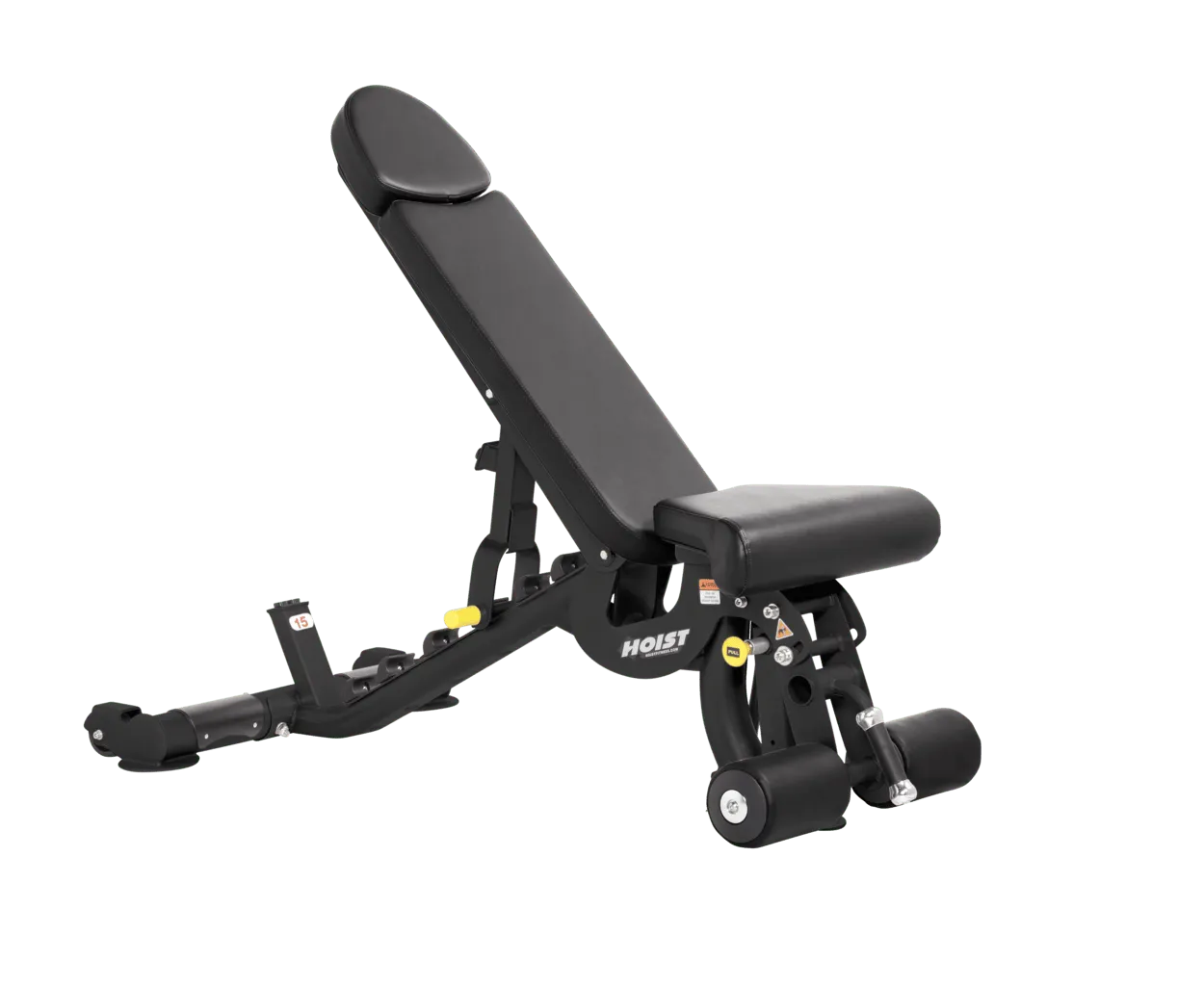 Hoist Fitness CF-3165 banc musculation inclinable noir 1000 lbs