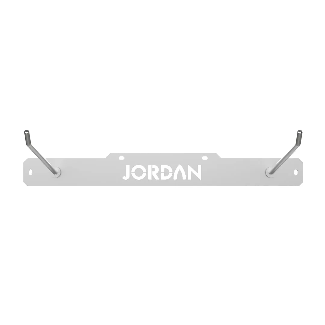 Jordan Fitness Sports Mats Hanger support tapis mural noir