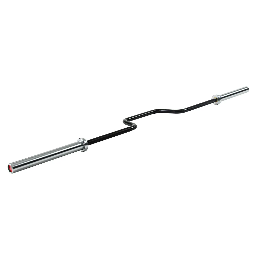 Jordan Fitness Olympic Cambered barre coudée 7ft articulations