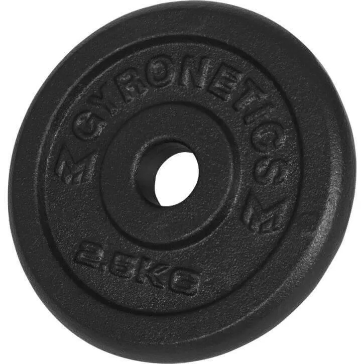Gyronetics E-Series kit haltère court fonte 15 kg 25 mm