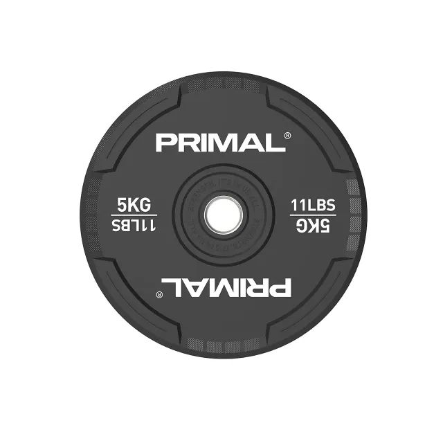 Primal Performance Black disque bumper 5-25 kg caoutchouc