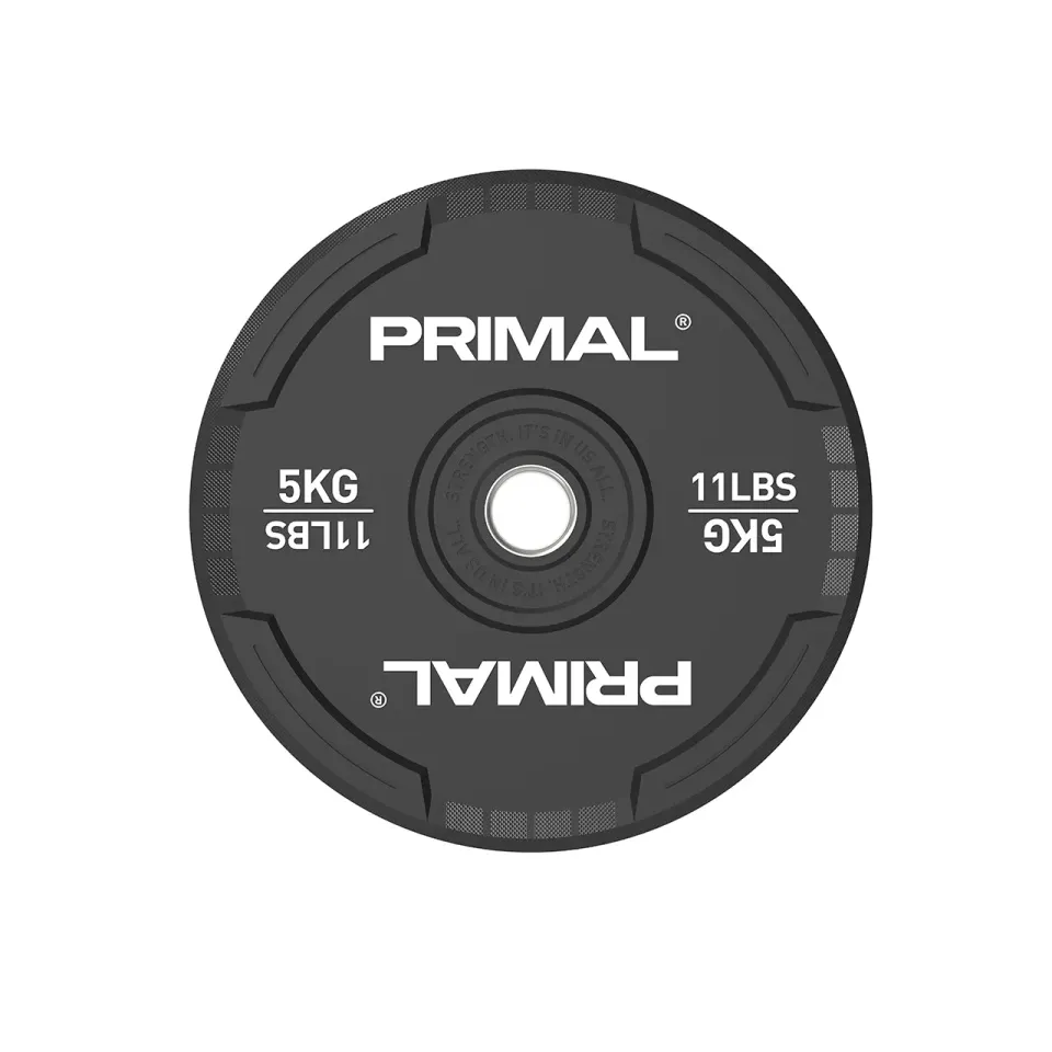 Primal Performance Black disque bumper 5-25 kg caoutchouc
