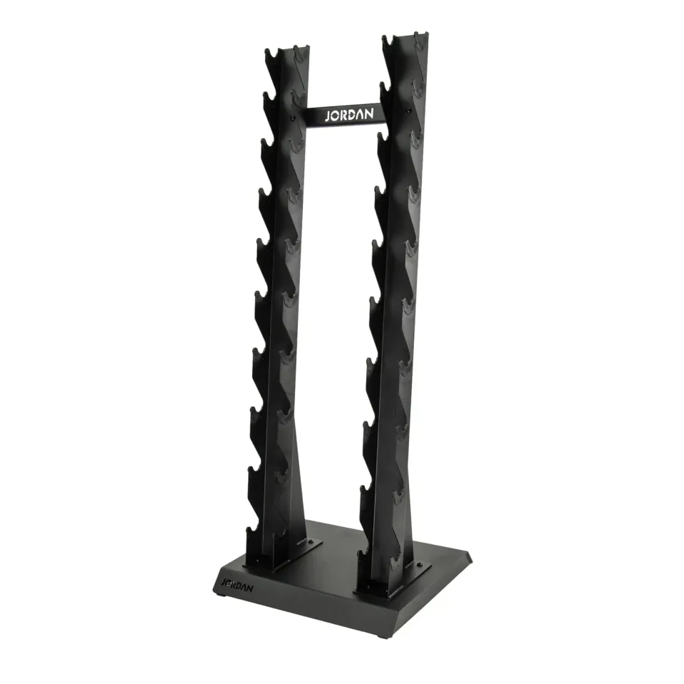 Jordan S-Series Vertical Rack Haltères 2,5-30 kg Noir Double