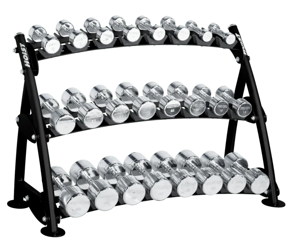 Hoist Fitness CF-3462-3 rack haltères 3 niveaux 544 kg