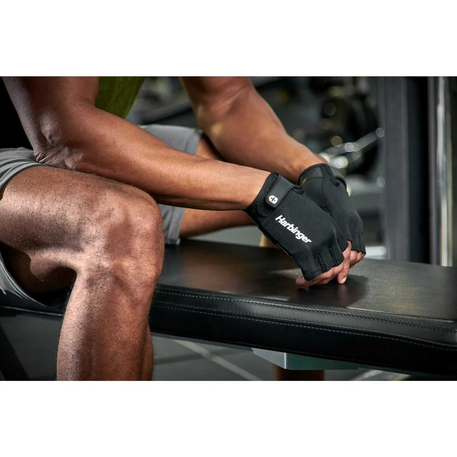 Harbinger Power Gloves 2.0 gants musculation noir XXL cuir