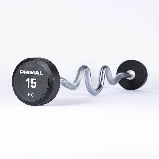 Primal Performance barre supercurl EZ 50 kg uréthane